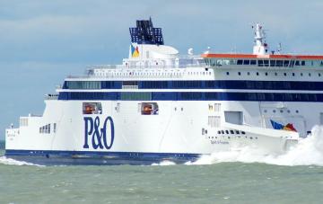 Η P &amp; O Ferries είναι ένα άνετο και ευχάριστο ταξίδι.